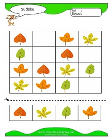 Sudoku Çocuk Bulmacaları